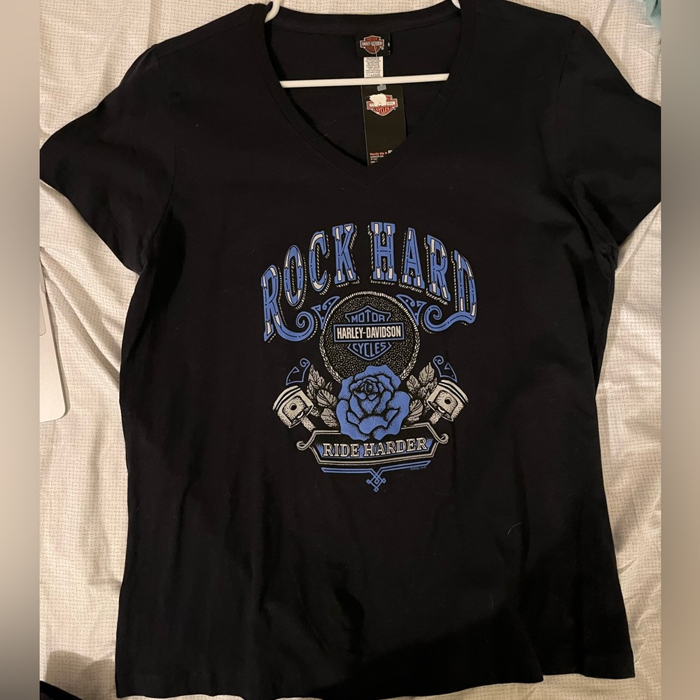 Authentic Harley Davidson V neck